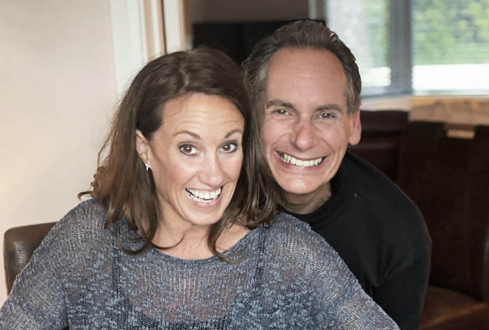 Emma Wilson and Nick Crawford