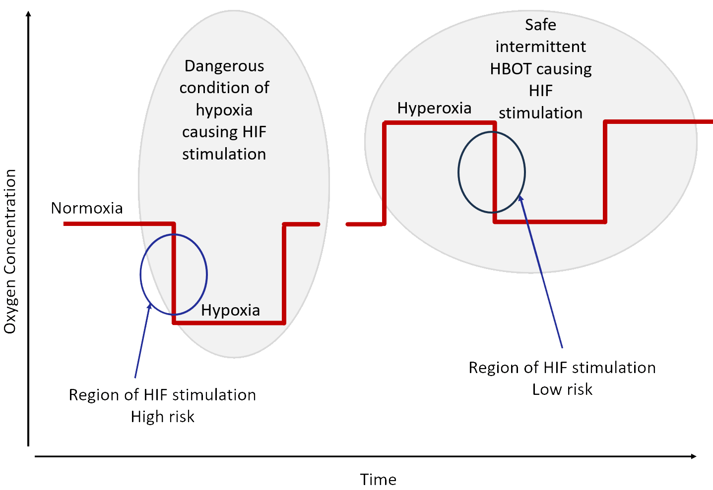 The hyperoxia-hypoxia paradox