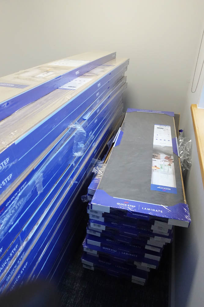 Flooring, flooring and more flooring, one can never have enough... it seems