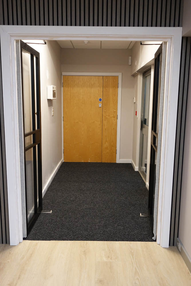 So has the entrance matting