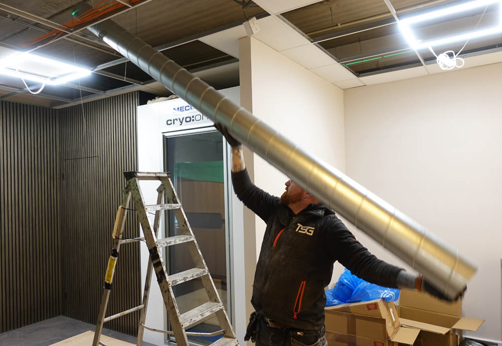 Connall launching a Spartan missile - a bit of flight to the Middle East!