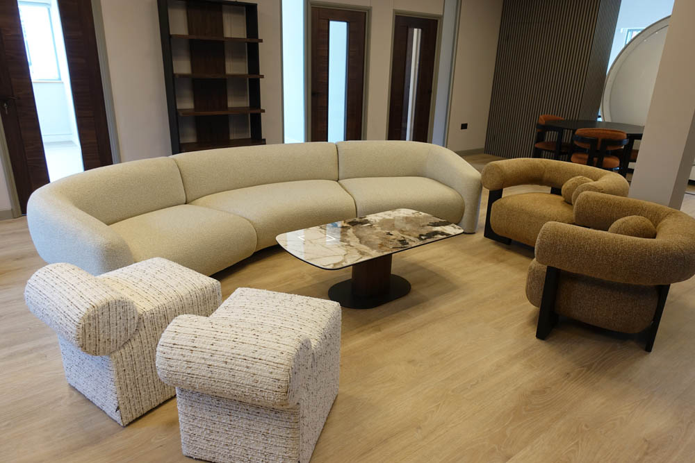 Main seating area