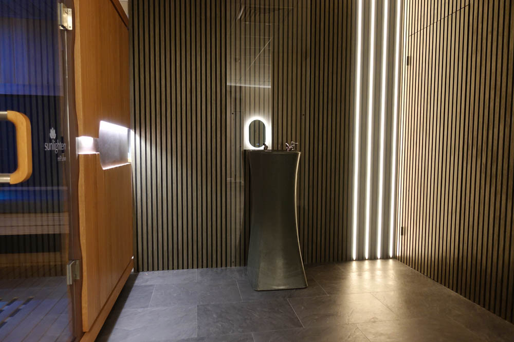 The sauna and cryo area just keeps on getting better