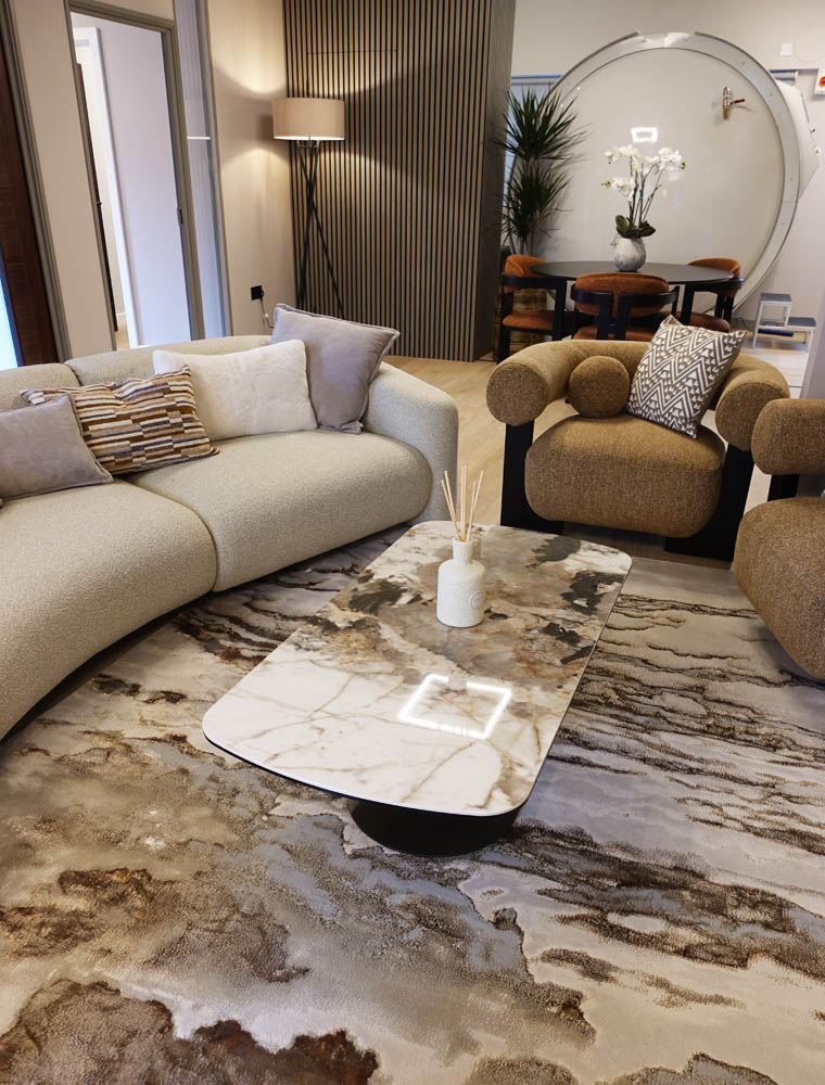 The coffee table