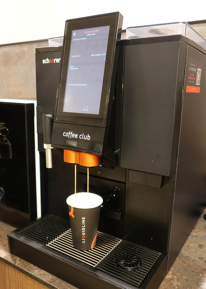 The first coffee!