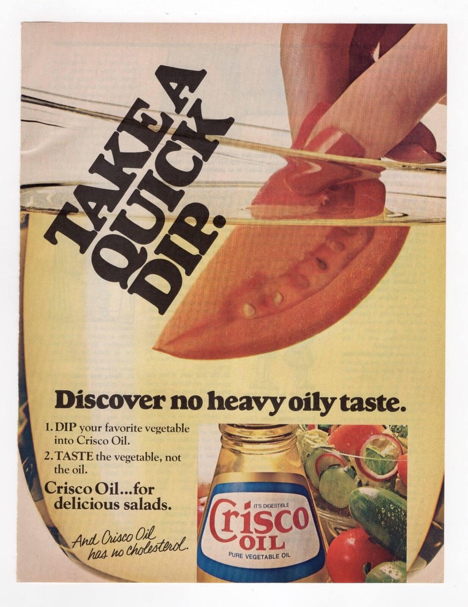 Crisco Oil Advert